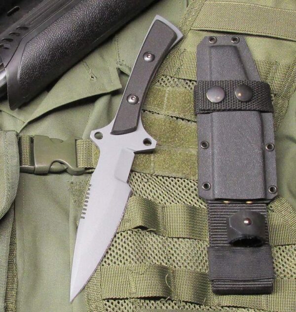 Our Tracker Scout knife with Kydex sheath
